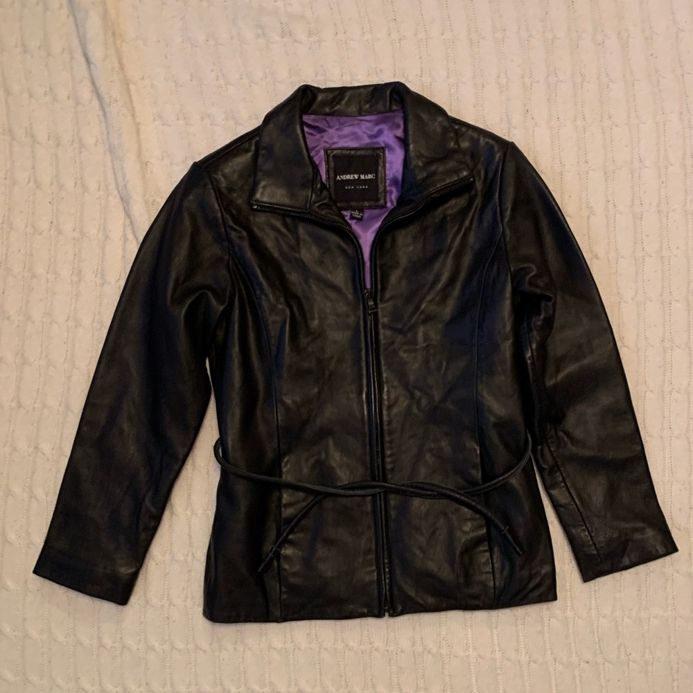 Andrew Marc Leather Jacket